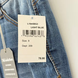 women Wit & Wisdom NWT Distressed Ab Solution Girflriend Blue Jeans 8