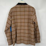 men Columbia NWT Pitchstone Heavyweight Shirt Jacket Delta Boro Plaid Jacket M