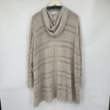women Catherine's NWT Open Cardigan Tan Cream Sweater 4X
