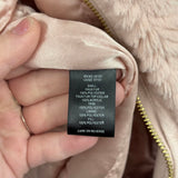 women Marc New York Faux Fur Faux Sherpa Vest Pink Jacket M