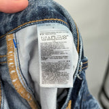 women Old Navy High Rise Slouchy Straight Blue Jeans 6