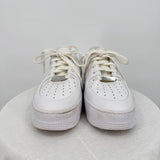 women Nike Platform Air Force Ones White Shoes 7.5