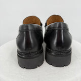 women Frankie4 Saint Leather Loafers Black Shoes 7