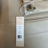 women BCBGeneration NWT Vegan Leather Blazer Latte Jacket XL