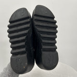 women Fly London Yaz Wedge Heel Black Shoes 38/7