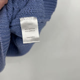 women Its Our Time Cable Knit Tank Periwinkle Knit Top L