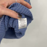 women Its Our Time Cable Knit Tank Periwinkle Knit Top L