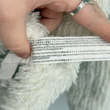 women Moon River V-neck Wrap Top White Sweater M