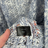 women Lane Bryant Open Front Cardigan Blue Sweater 26/28