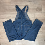 women Old Navy Vintage Denim Overalls Blue Jeans L