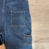 women Old Navy Vintage Denim Overalls Blue Jeans L