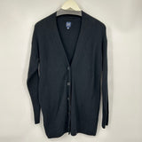 women Gap Long Cardigan Black Sweater S