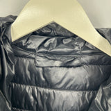 women Gap Lightweight Puffer True Black Jacket S