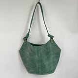 women Portland Leather Goods Kangaroo Shoulder Bag Evergreen Purse
