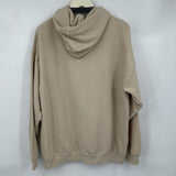 women Jerzees Tillamook Hoodie Tan Light Blue Sweatshirt XL