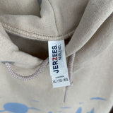 women Jerzees Tillamook Hoodie Tan Light Blue Sweatshirt XL