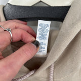 women Jerzees Tillamook Hoodie Tan Light Blue Sweatshirt XL