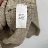 women Weatherproof NWT Fair Isle Crewneck Oatmeal Yellow Sweater XL