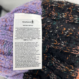 women Smartwool NWT Isto Retro Beanie Purple Black Ruse Hat