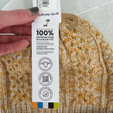 women Smartwool NWT Lodge Girl Beanie Honey Gold Heather Hat