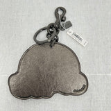 unisex Coach NWT Rainbow Studded Keychain Bronze White Multi Purse