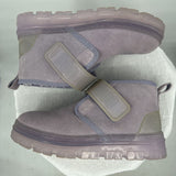women Ugg Neumel Clear Chukka Suede Boots Lavender Shoes 7