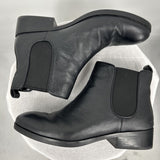 women Cole Haan LandsmenLeather Chelsea Booties Black Shoes 8.5