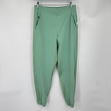 women Brooklyn Mid Rise Ankle Pant Seafoam Green Activewear 6