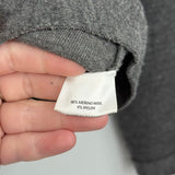 women Eileen Fisher Knit Double Breasted Merino Gray Jacket SP