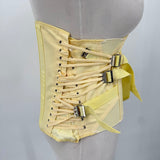 women Camper Vintage Cotton Waist Girdle Butter Yellow Intimates/Sleepwear 34