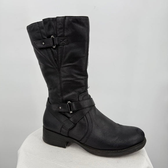 women baretraps Harly Boots Black Shoes 9.5