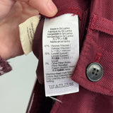 women Madewell Wide Leg Trousers Wine Pants 00