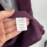 women ASTR NWT Rue Plaid Wine Dress M