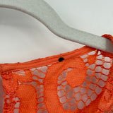 women Nanette Nanette Lepore NWT Lace Vivid Coral Orange Dress 8