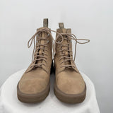 women Sorel Hi Line Lace Boot Taupe Shoes 8.5