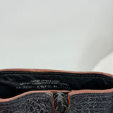 women Tory Burch Derby Mid Riding Boots Black Shoes 7.5