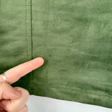 women Old Navy Faux Suede Mini Olive Green Skirt 8