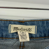 women Madewell Curvy '90s Straight Blue Jeans 28/6