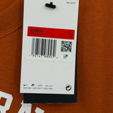 women Nike NWT Longhorn Long Sleeve Tee Burnt Orange Knit Top L