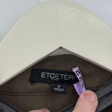 women Etcetera Bonvoyage Snap Down Military Style Olive Green Jacket 2