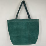 women We the Free Brookline Suede Tote Green Purse