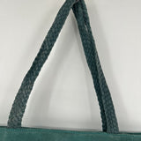 women We the Free Brookline Suede Tote Green Purse