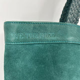 women We the Free Brookline Suede Tote Green Purse