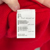 women Charter Club Cashmere Pullover Red Sweater XLP