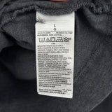 women Gap Long Sleeve Crop Tee Charcoal Gray Knit Top L