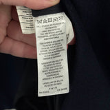 women French Connection Wool & Leather Navy & Black Coat 4