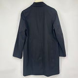 women Jones New York Single Breasted Toggle Black Coat 6P