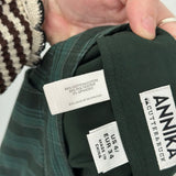 women Annika Plaid Mini Green Skirt 4