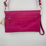 women L'Artigiano Sorrentino NWT Leather Crossbody Hot Pink Purse