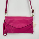 women L'Artigiano Sorrentino NWT Leather Crossbody Hot Pink Purse